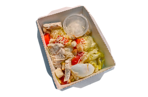 салат цезарь